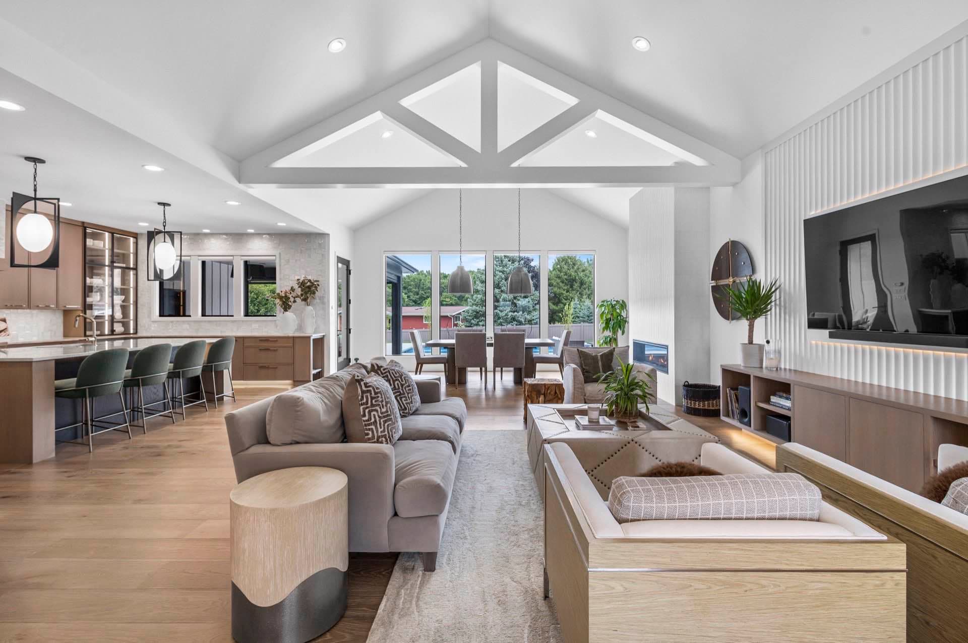 Open-Concept Living Room